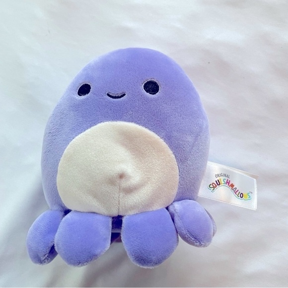 5" 3x Squishmallows Gordon The Shark, Violet The Octopus & Meadow the Horse - Picture 7 of 14
